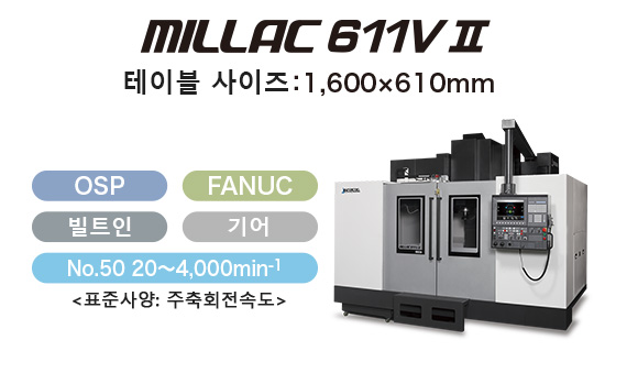 MILLAC 611V Ⅱ