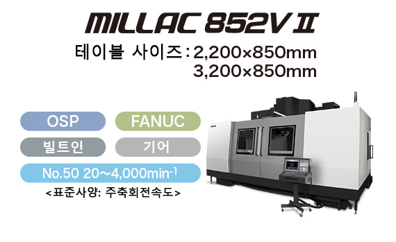 MILLAC 852V Ⅱ
